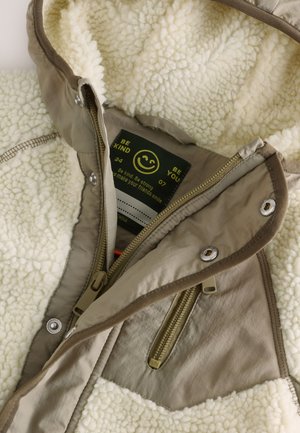 Next Talvejope - khaki cream