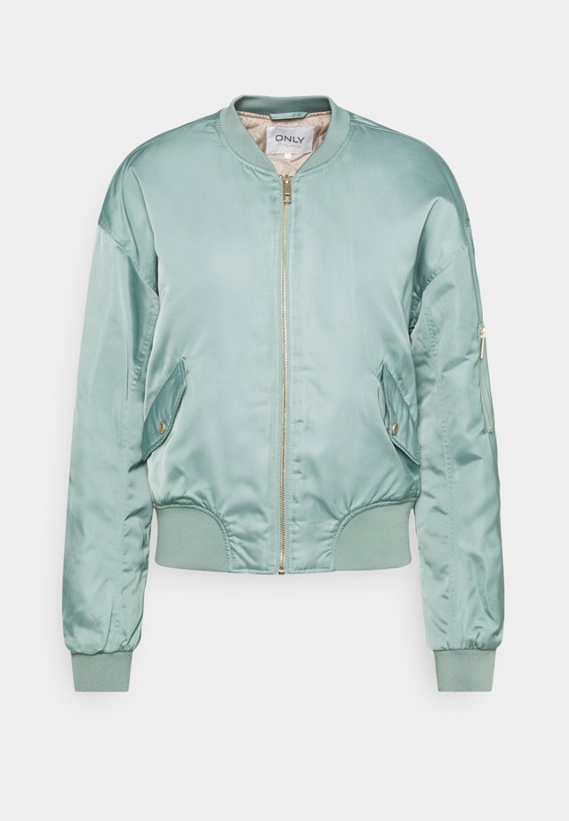 ONLPATTY SPRING JACKET TALL - Bomberjacks - chinois green/cobblestone