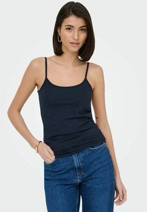 JDY, JDY DAMEN JDYAVA SINGLET JRS | 3ER PACK - Top - schwarz navy weiß