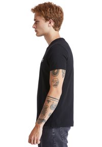 Timberland DUN-RIV V NECK - T-shirt basic - black