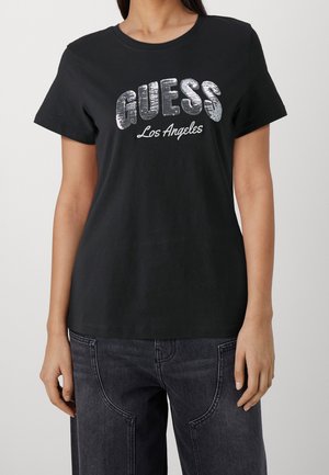 T-shirt imprimé - black