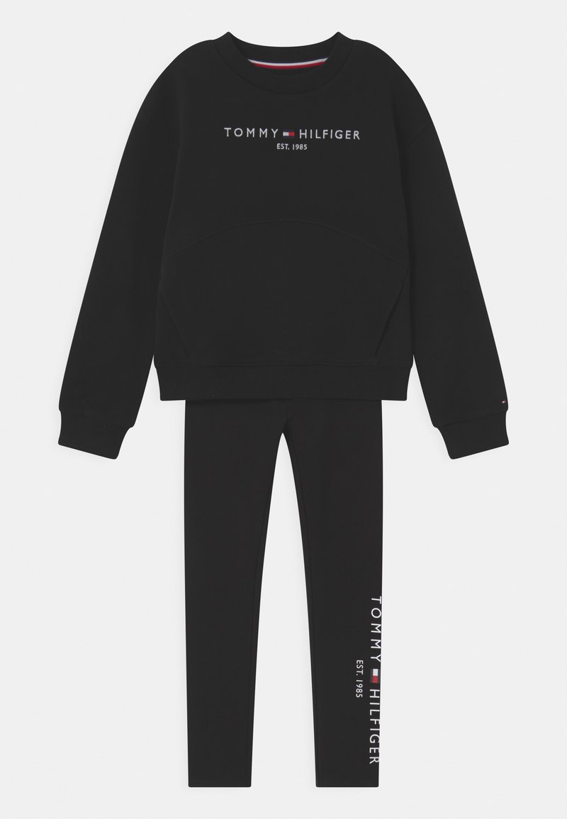 Tommy Hilfiger ESSENTIAL SET Tracksuit black Zalando.ie