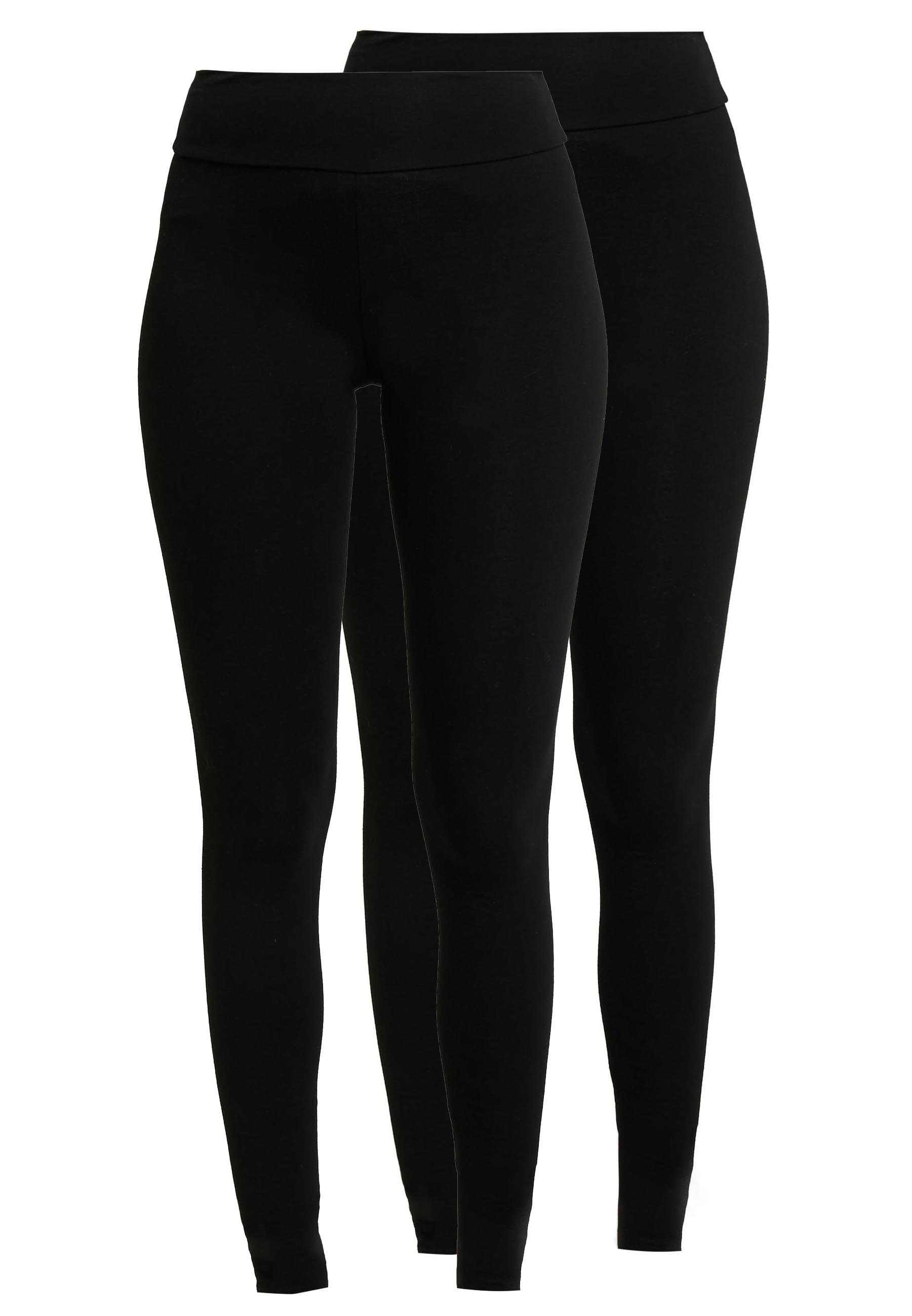 PACK - Leggings - Trousers - black 
