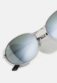 Ray-Ban UNISEX - Napszemüvegek - silver-coloured/green
