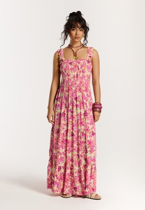 Shiwi Maxi-jurk - flower pink