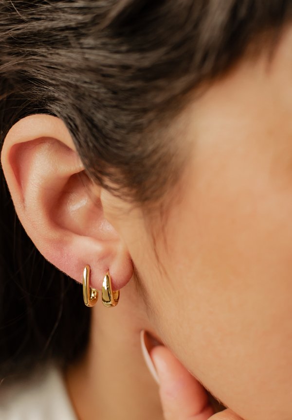 DOME HOOP 2 PACK - Ohrringe