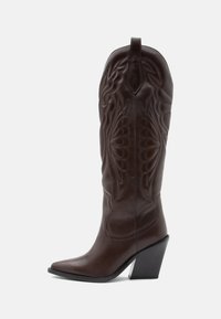 NEW KOLE - Augstpapēžu zābaki - dark brown