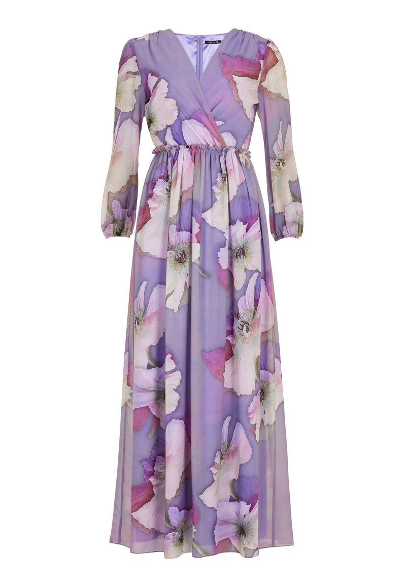 Swing Maxi-jurk mauve