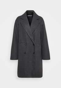 Unselected, dark grey melange