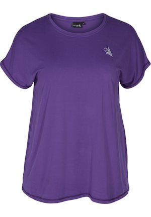 Active by Zizzi T-Shirt basic - purple