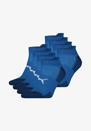 Puma 8 PACK ACTIVE SNEAKER FÜSSLINGE GEPOLSTERT FITNESS LAUF - Füßlinge - blau