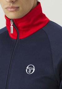 Sergio Tacchini DALLAS TRACK SUIT - Treniņtērps - maritime blue/adrenaline rush/nautical