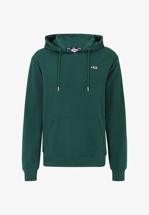 Fila BENGEL LANGARM LOGO EINFARBIG - Felpa con cappuccio - forest biome