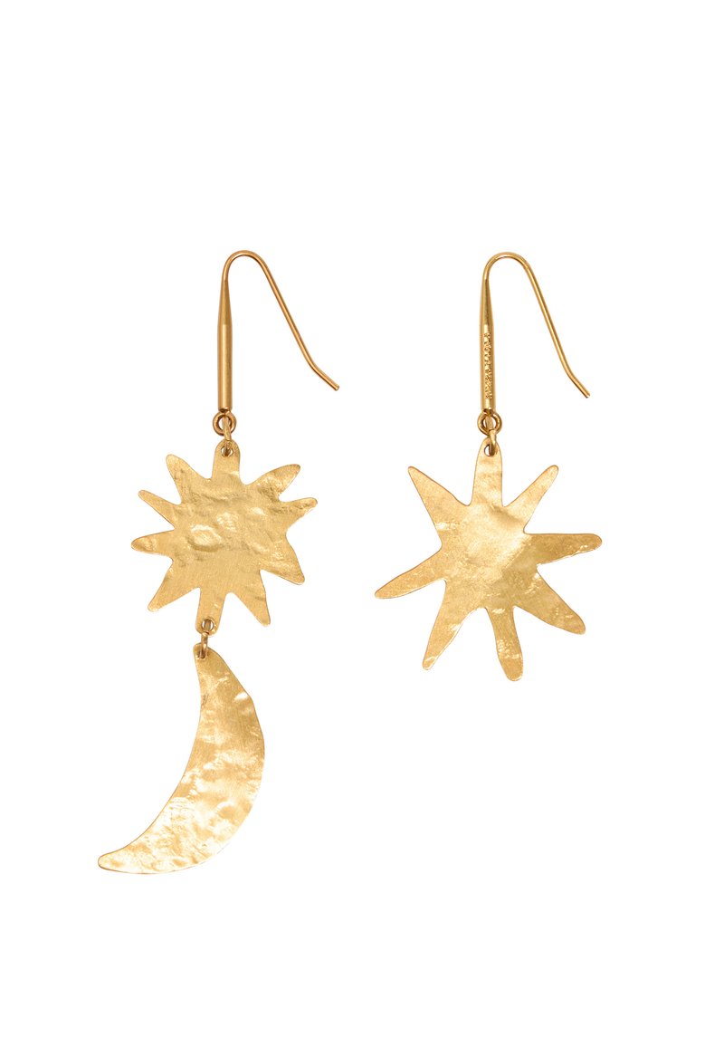 Bimba Y Lola SOL Y LUNA   - Pendientes - gold-coloured