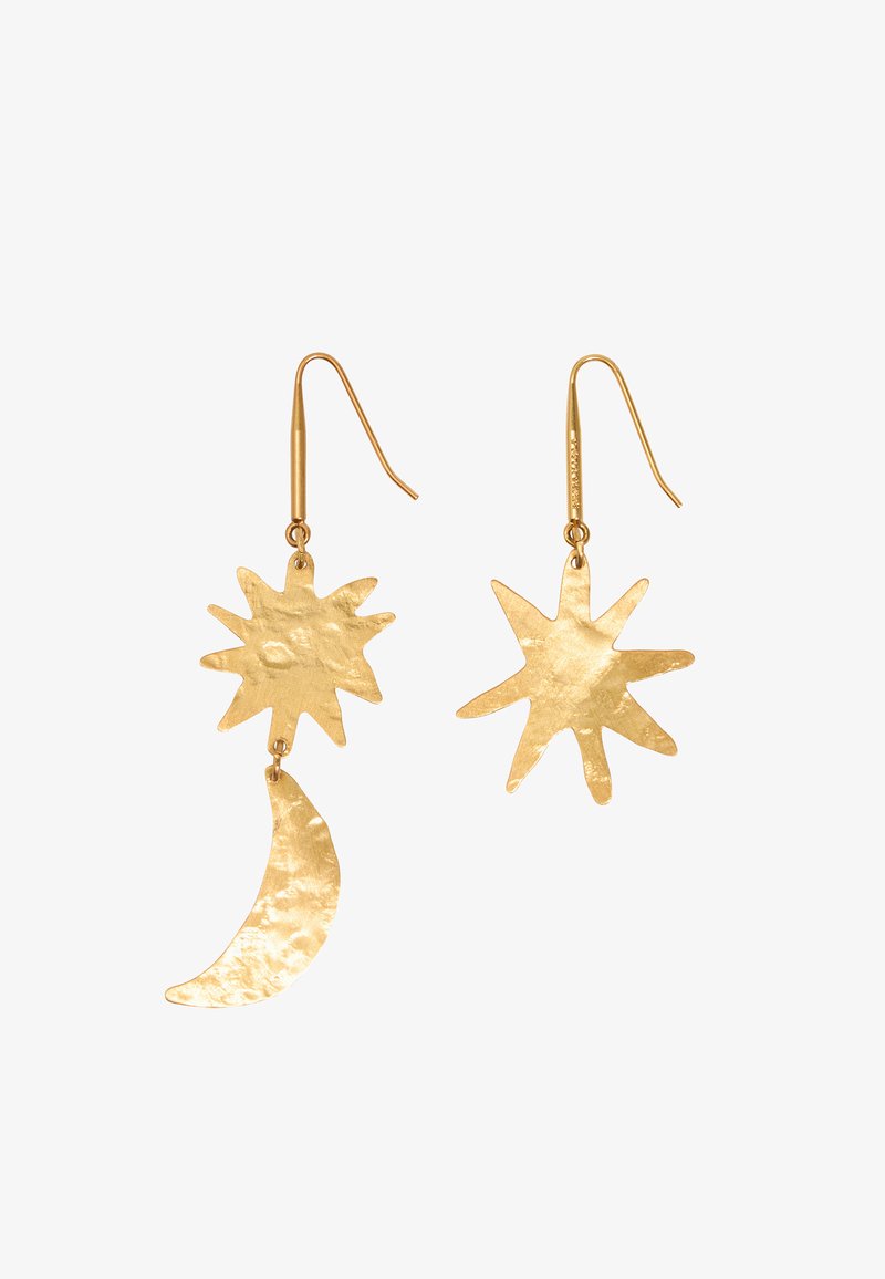 Bimba Y Lola SOL Y LUNA - Pendientes - gold-coloured