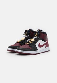 Jordan AIR JORDAN MID  - Sneakers hoog - black/dark beetroot/white/hyper royal