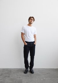 Blend BHTwister - Egyenes szárú farmer - denim black