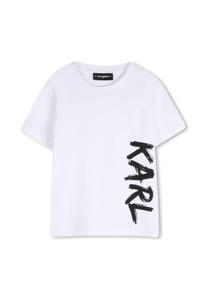 KURZÄRMELIGES - T-shirt imprimé - blanc