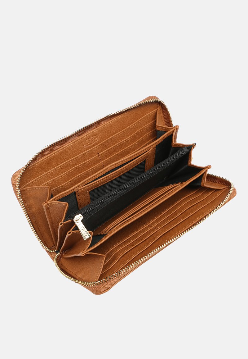 Damen Geldbörsen | L.CREDI FILIPPA Geldbörse cognac/braun - KH63745 Damen Geldbörsen | L.CREDI FILIPPA Geldbörse cognac/braun - KH63745
