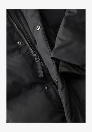 Next, REGULAR FIT - LONG LINE PUFFER - Vinterfrakke - black