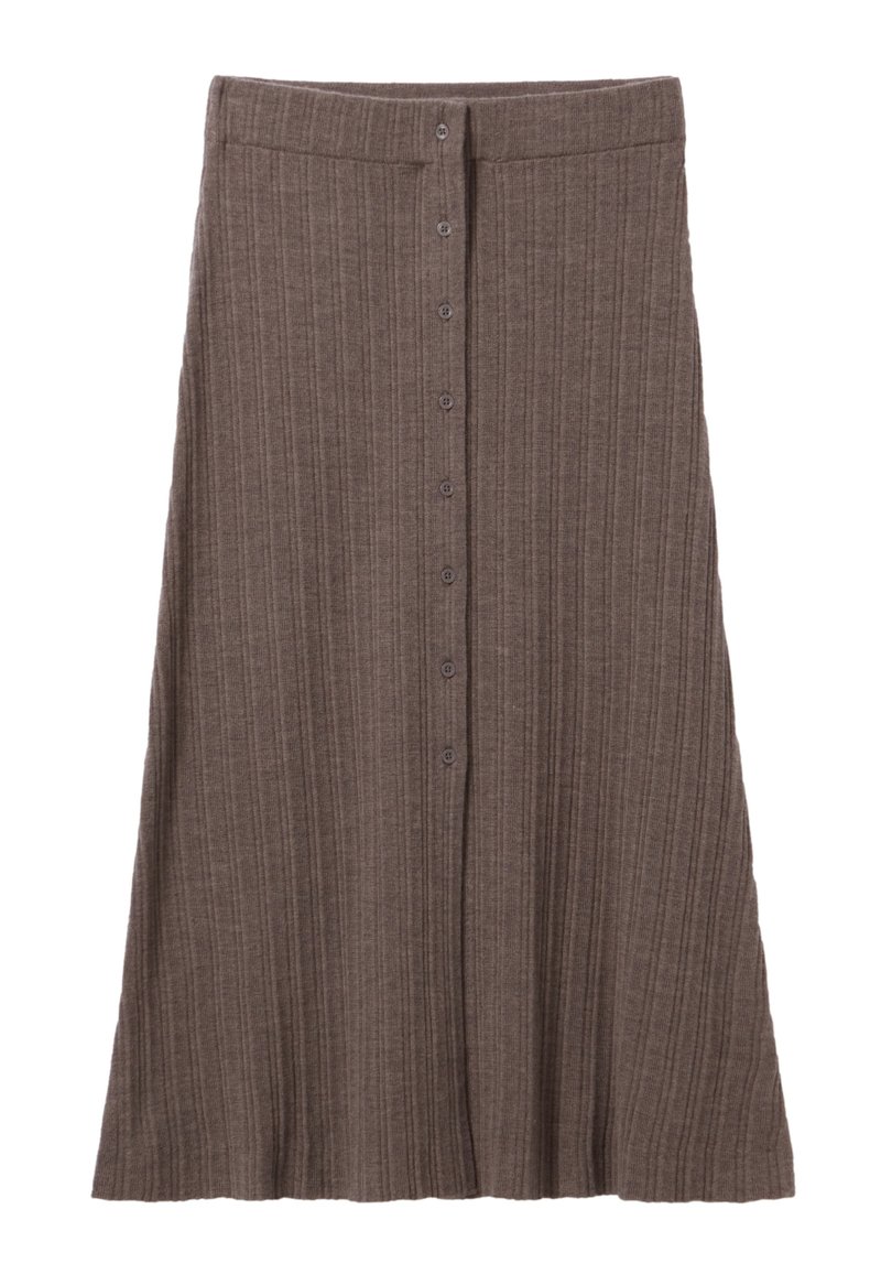 CLAUDIE PIERLOT A-lijn rok taupe
