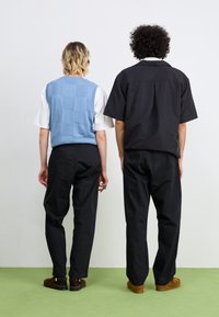 Service Works DRILL PART TIMER UNISEX - Παντελόνι - black