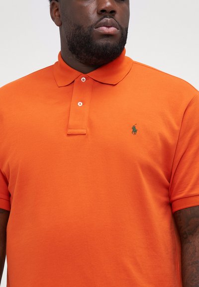 Polo Ralph Lauren Big & Tall THE ICONIC MESH POLO SHIRT - Polo marškinėliai - college orange