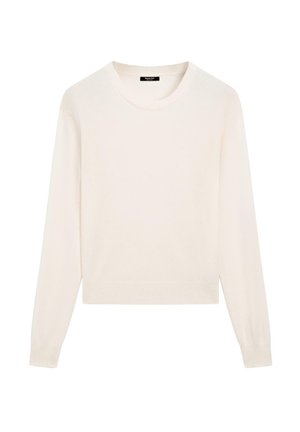 Massimo Dutti CREW NECK SWEATER - Pullover - beige
