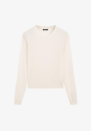 Massimo Dutti CREW NECK SWEATER - Pullover - beige