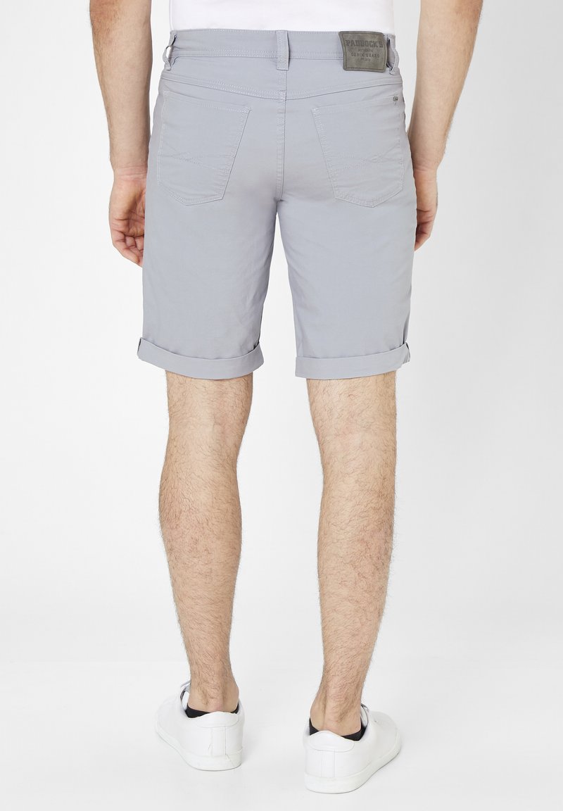 Herren Chino Shorts | Paddock's PIPE im Pocket Style Shorts grey/grau - EJ55767 Herren Chino Shorts | Paddock's PIPE im Pocket Style Shorts grey/grau - EJ55767