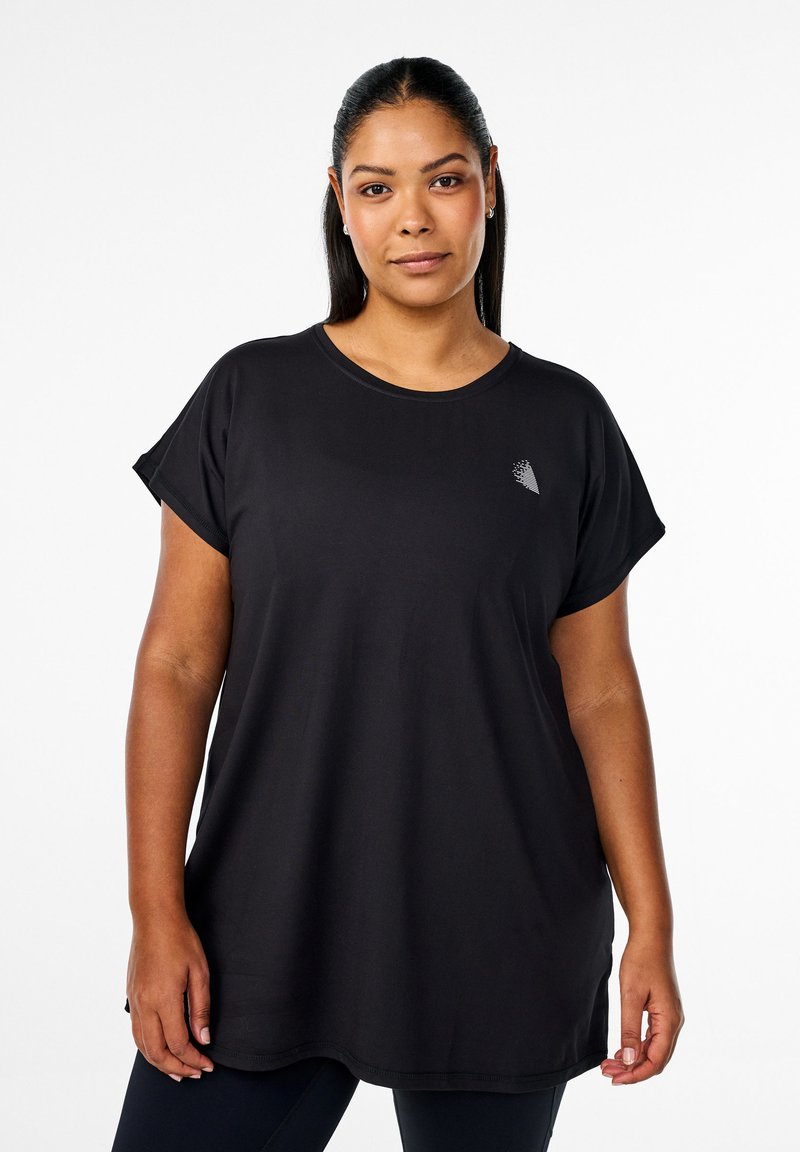 Active by Zizzi - Sports T-shirt - black, Enlarge