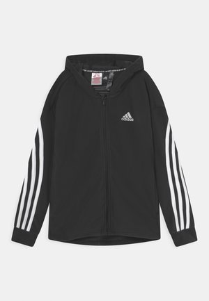 adidas Performance 3-STRIPES FULL ZIP FUTURE ICONS UNISEX - Giacca in pile - black/white