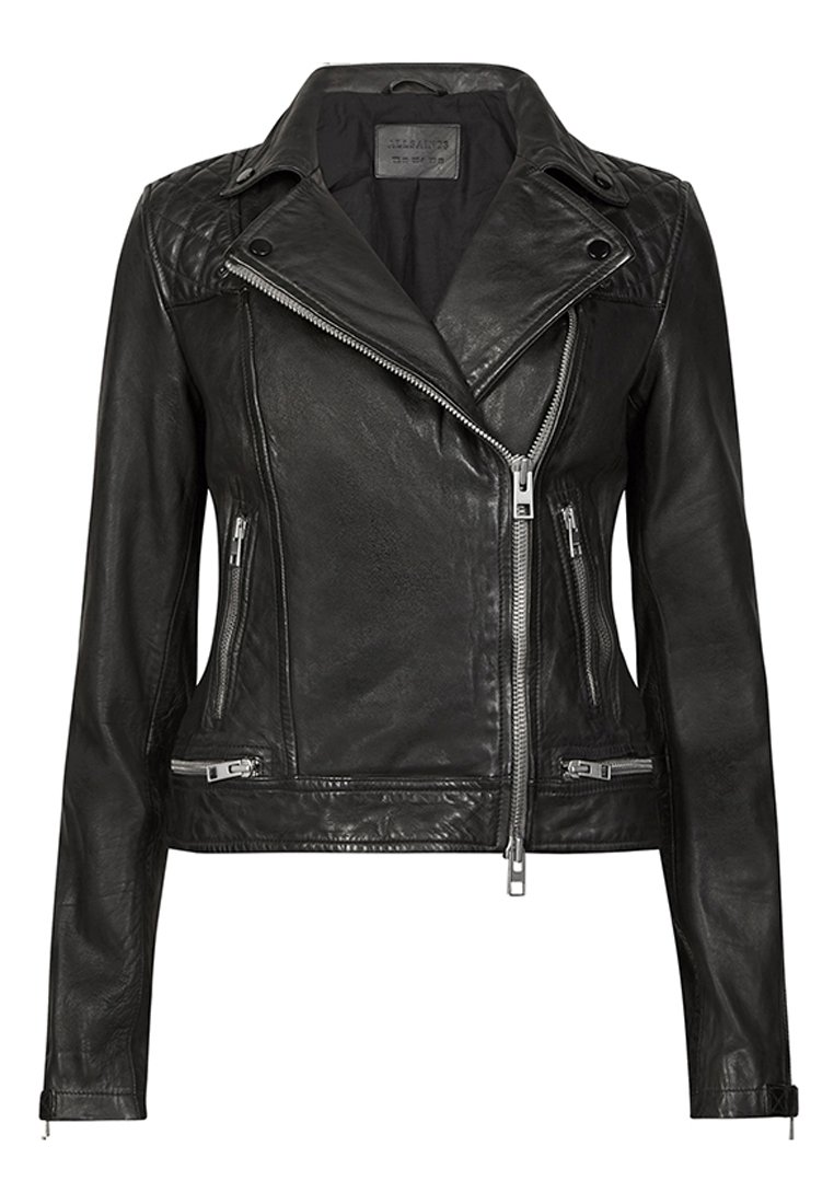 AllSaints Leren jas zwart AllSaints Leren jas zwart