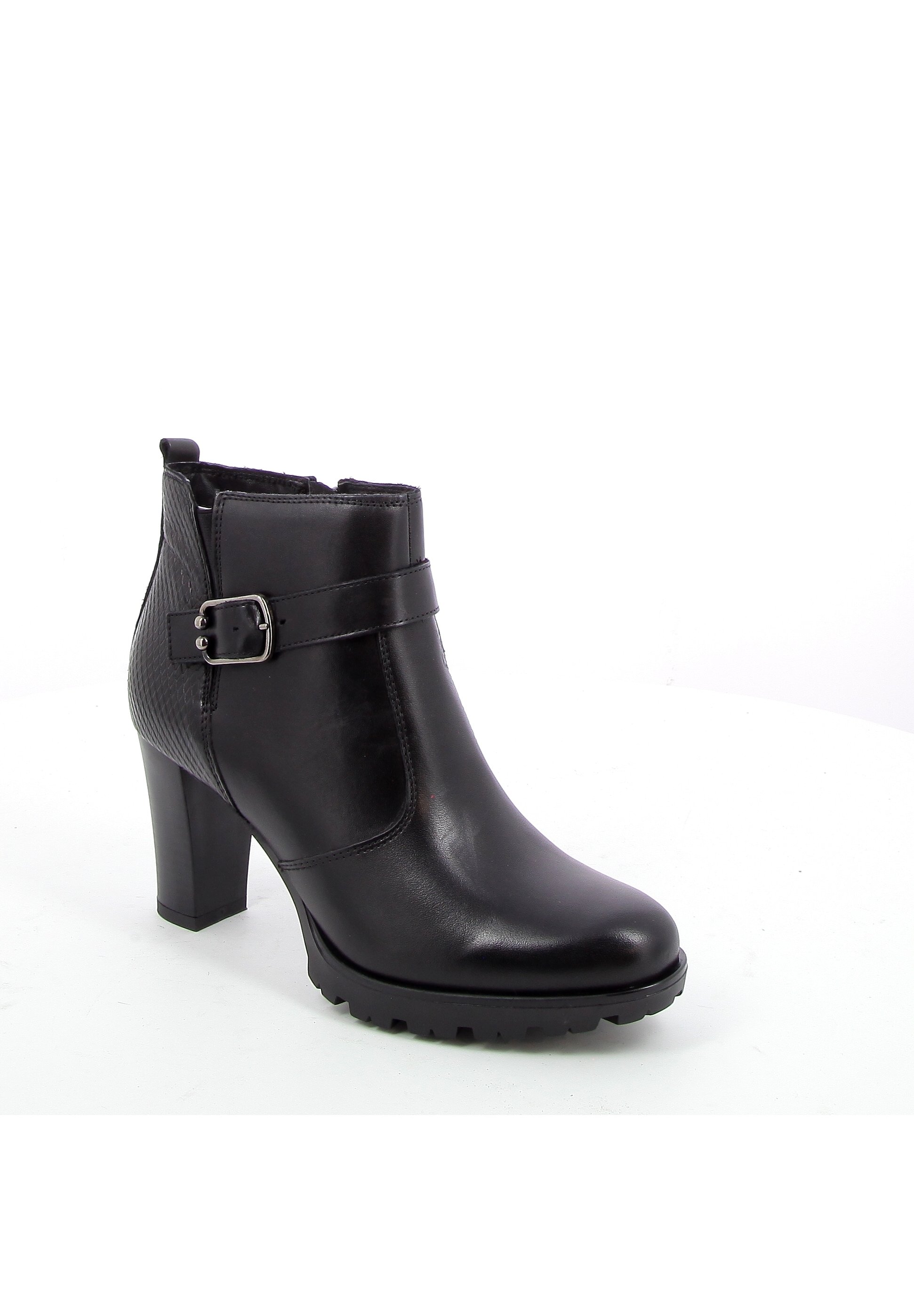 Hush Puppies Enkellaarsjes met hoge hak - black/Zwart - Zalando.nl
