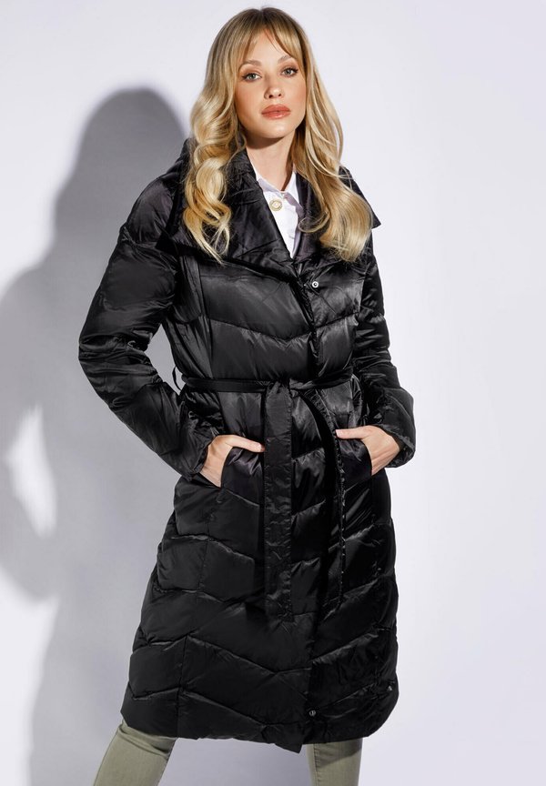 Wintermantel - schwarz