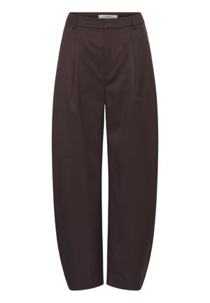 Gestuz, CALLIA BARREL PANTS - Παντελόνι - deep plum