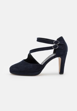 Gabor Escarpins à talons hauts - blue