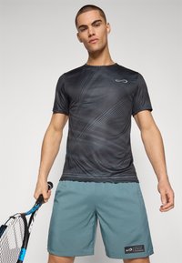 Endless ACE ORBITAL - T-shirt imprimé - titanium