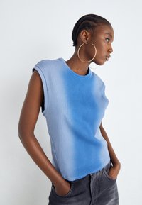 Jaded London TANK WITH TWISTED UNISEX - Topp - blue