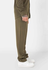 Sixth June TEXTURED - Tracksuit bottoms - kaki