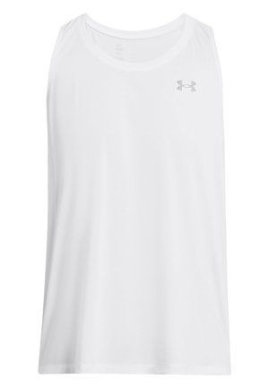 Under Armour LAUNCH SINGLET - Linne - white