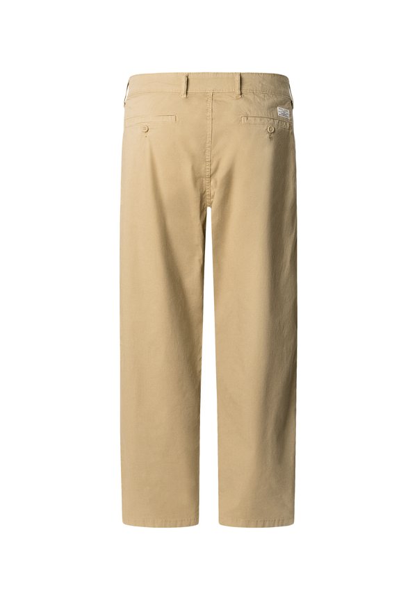 RELAXED PLEATED PANT - Trousers - khaki beige4