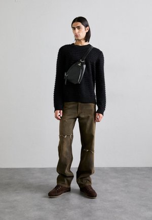 SLING BAG UNISEX - Sac banane - black