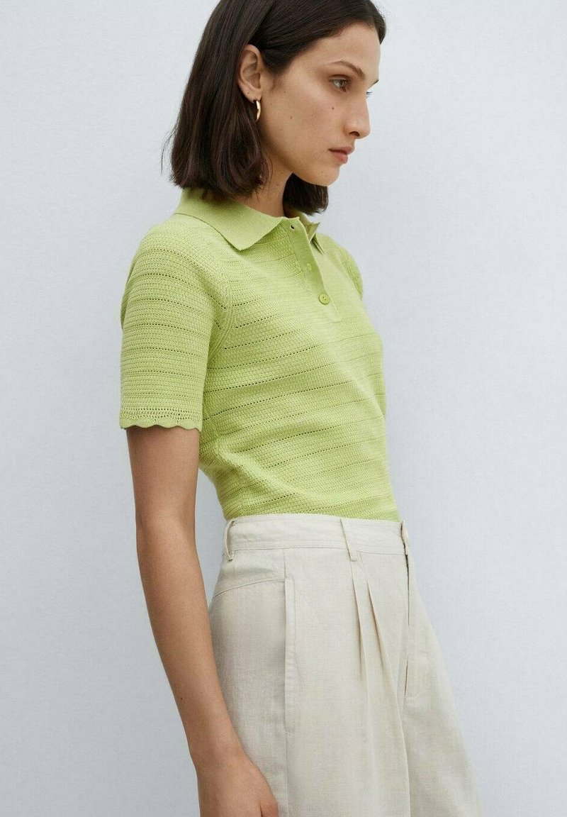 Mango Poloshirt - citron vert/gelb - Zalando.de 
