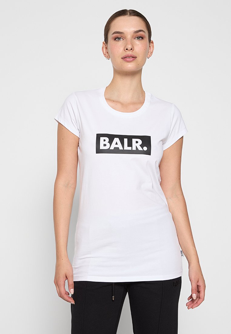 BALR. T-shirt print wit BALR. T-shirt print wit