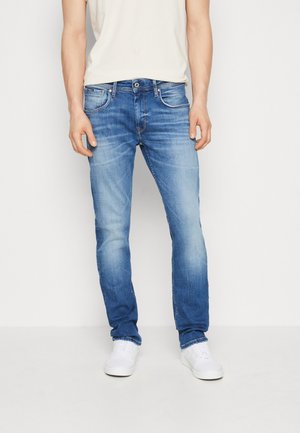 Straight leg jeans - blue denim