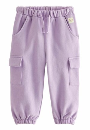Armijas stila bikses - lilac purple