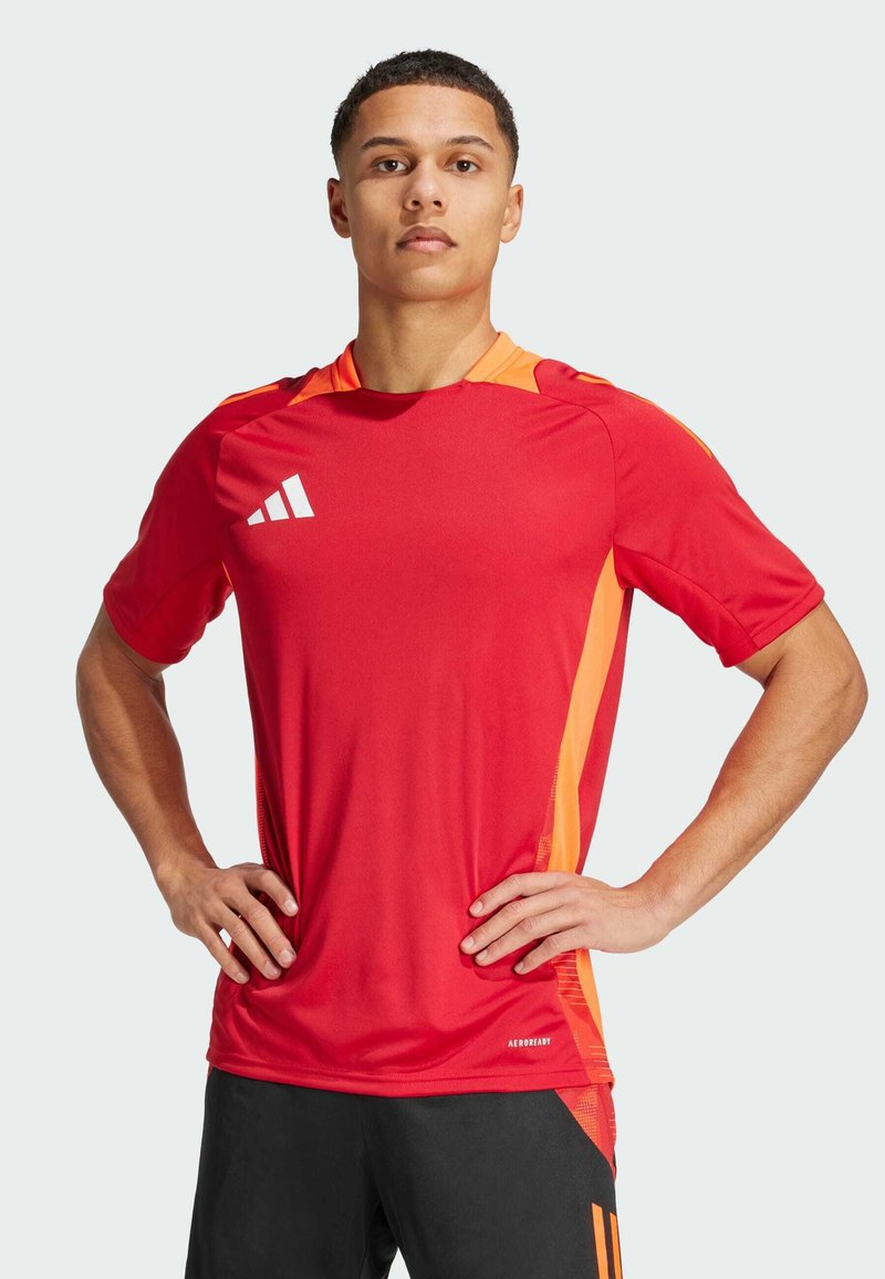 adidas Performance TIRO24 COMPETITION TRAINING JERSEY - T-shirt imprimé - team power red