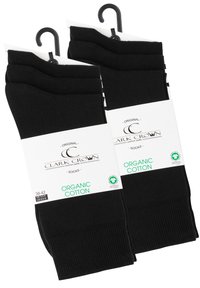 Clark Crown 6 PACK - Calze - schwarz