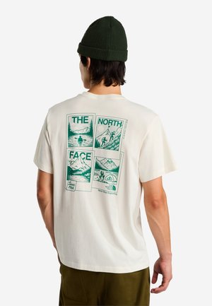 The North Face, M PHOTO SOUVENIR RELAXED SS TEE. - Print T-shirt - white dune white dune